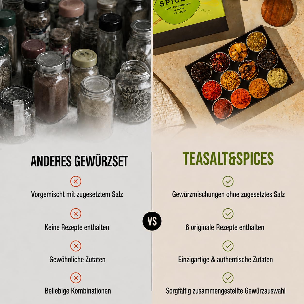 Ottolenghi Gewürze Geschenkbox: 12 Gewürze aus dem Kochbuch Simple & Flavour, Mittelost-Gewürzset