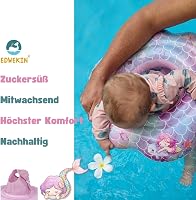 EDWEKIN Úszógyűrű Bébi Úszósegítség 6 Hónapos Kisgyermekeknek 3 Éves Korig 5