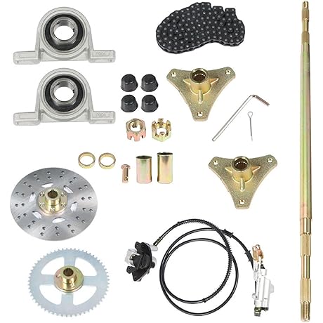 Rear Live Axle Kit for Go Kart