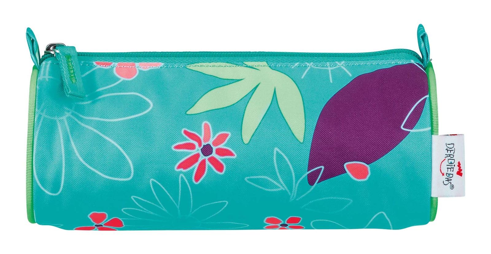 DerDieDas Schulranzen ErgoFlex Tiny Set 6-teilig Butterfly Garden türkis