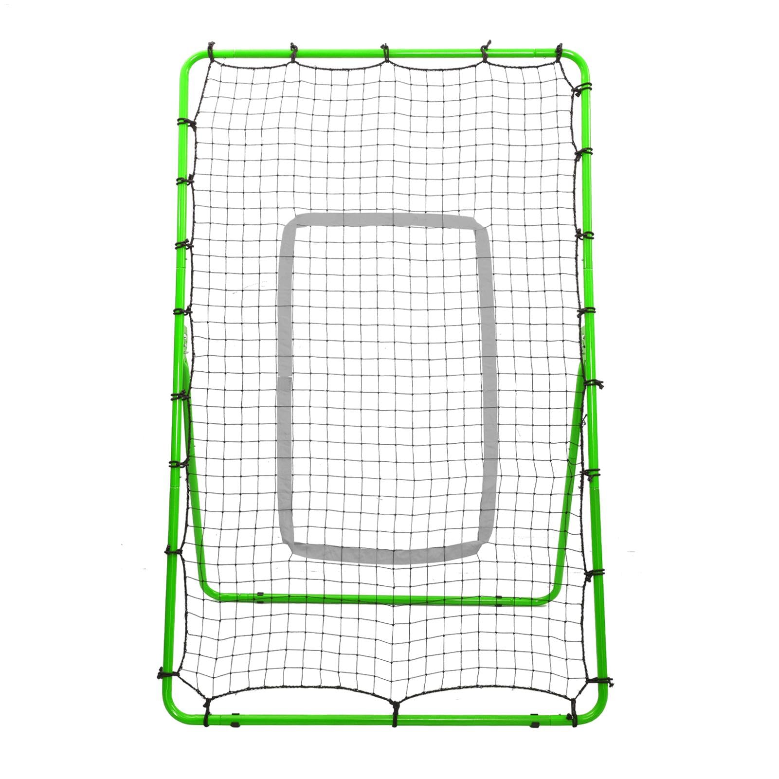 Volleyball Return Net | Portable Volleyball Practice Net 6X4 Ft,Volleyball Practice Equipment with 4 Adjustable Rebound Angles for Players, Beginners