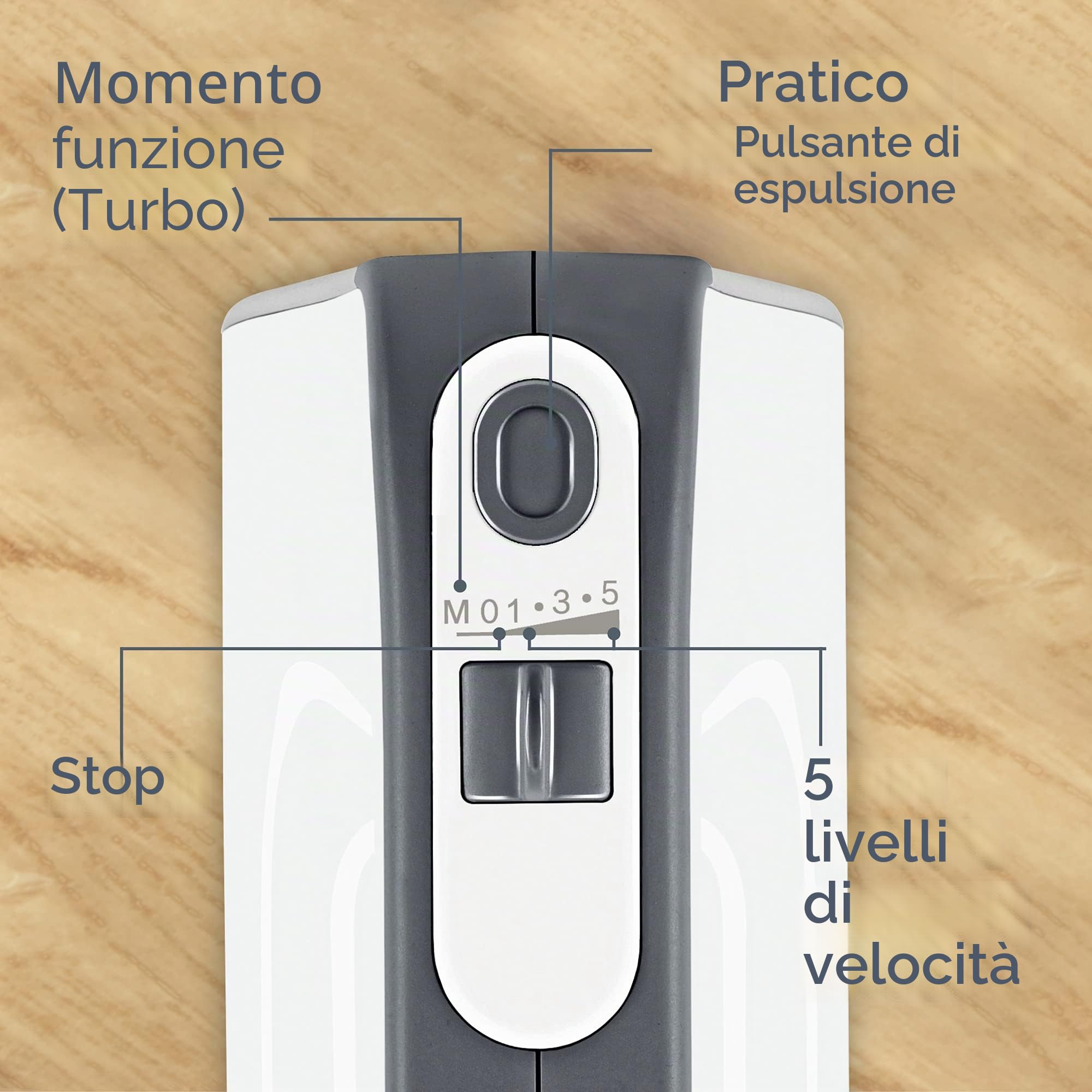 Bosch – Frullatore a immersione bianco
