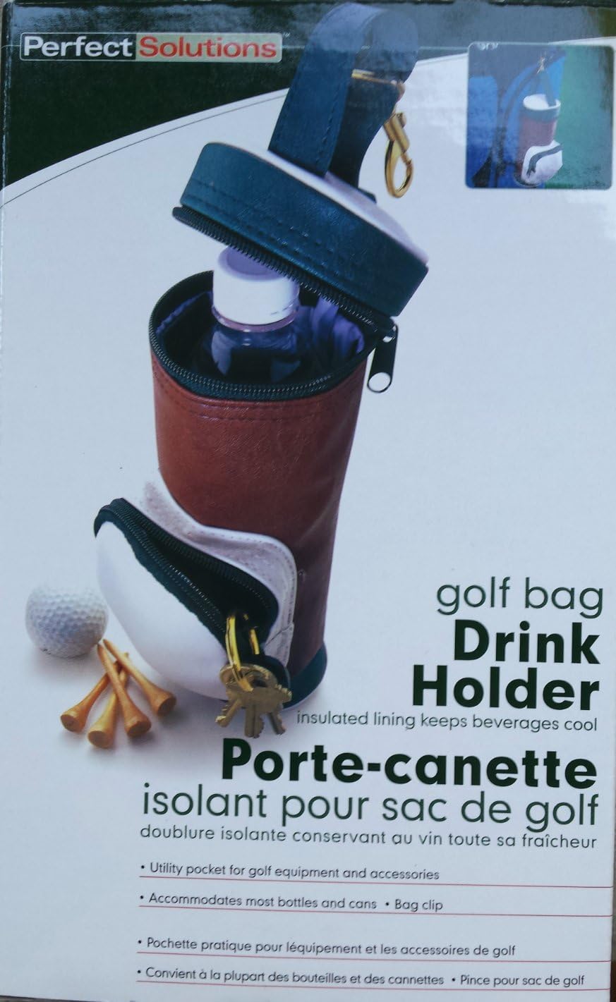 Perfect Solutions Golf Bag Drink Holder, Golf Amazon Canada