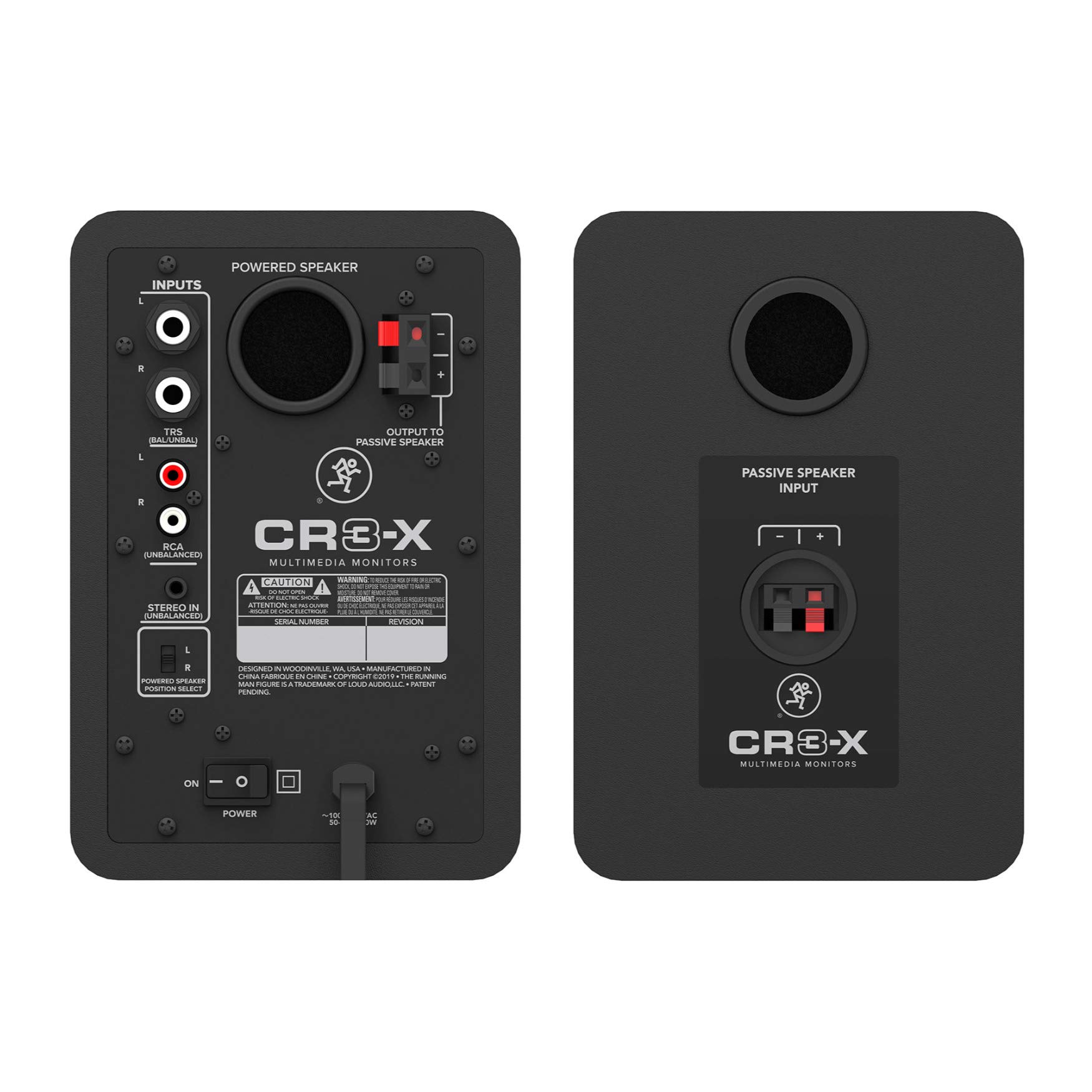 CR3-X 3インチマルチメディアモニター Amazon | Mackie CR3-X 3インチ マルチメディアモニター (ペア