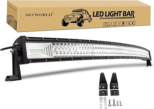 Barra LED RIGIDON 52 Pollici 675W Con 2 Luci Da 5 Pollici - Kit Completo Per Fuoristrada, Impermeabile IP67 - Foto 10