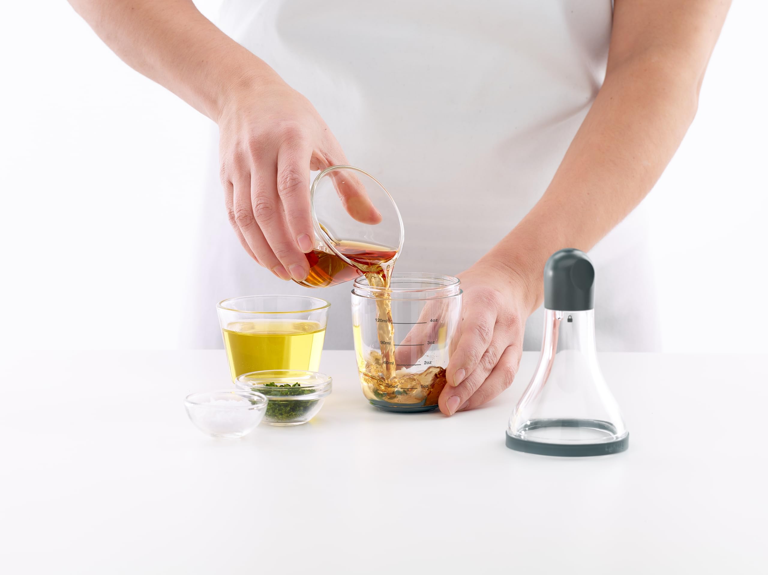 Lékué Dressing Shaker - Emulsionador vinagretas y salsas para ensaladas