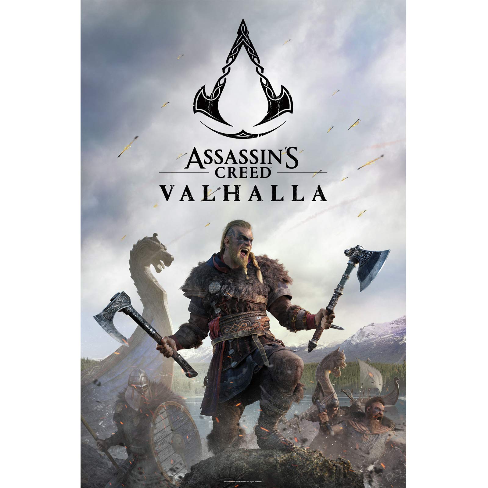 ABYSTYLE Assassin's Creed Valhalla - Raid Unisex Poster Multicolor Paper