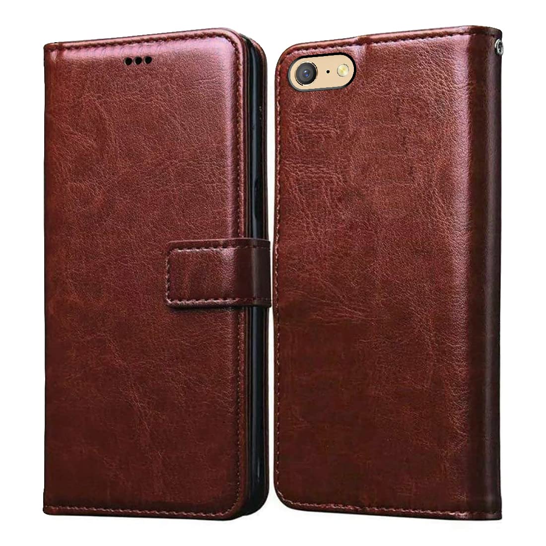 Casotec Flip Cover for Oppo A71 | Premium Leather Finish | Inbuilt Pockets & Stand | Flip Case for Oppo A71 (Brown) (B09PNLRQZS) Amazon Price History, Amazon Price Tracker