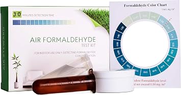 Formaldehyde Detector HCHO DIY Quality Tester Kit - Formaldehyde Air Tester - Know Whats in The Air that Surrounds You
