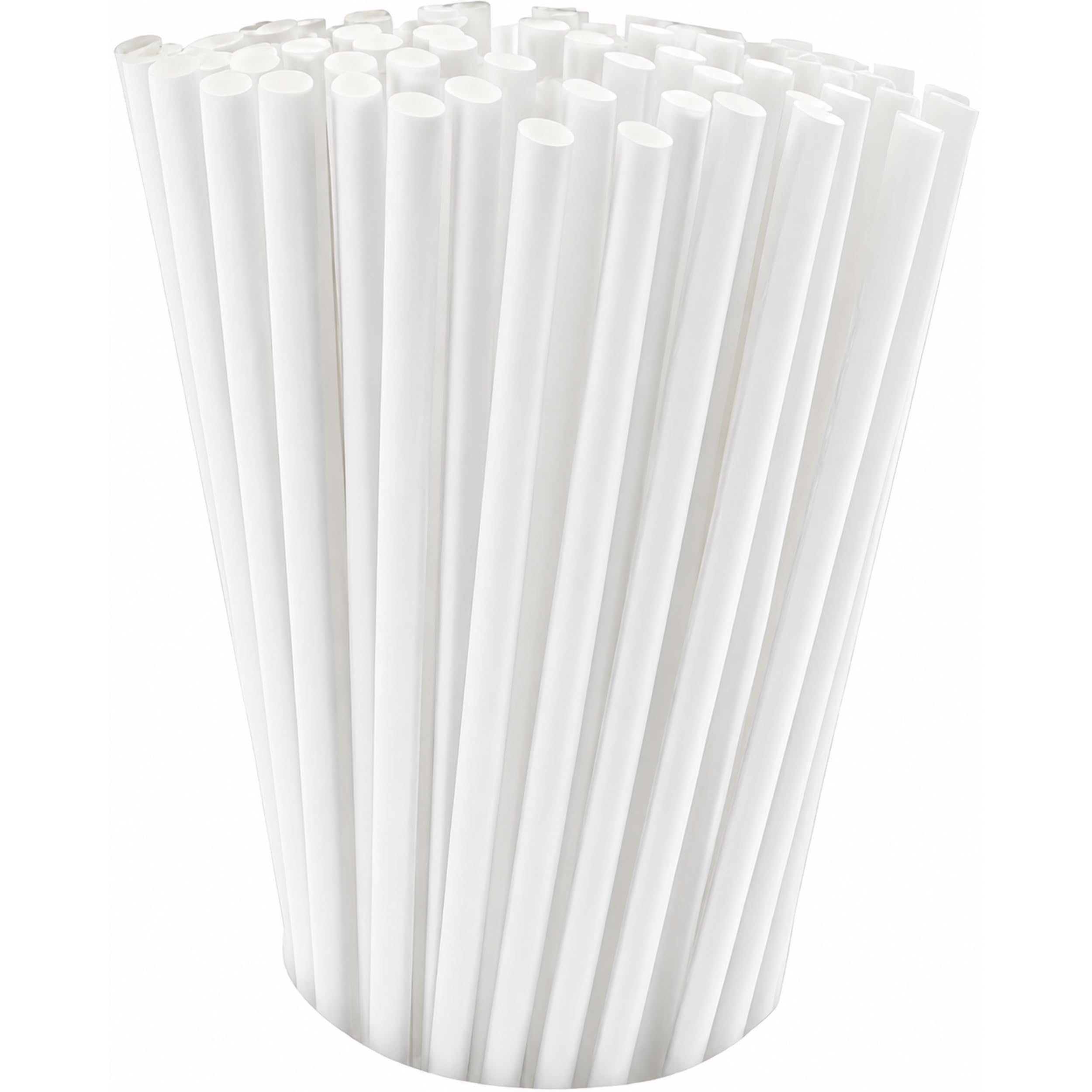 PARENCE - Confezione da 25 Cannucce in Carta – Eleganza e Rispetto per l'Ambiente – Riciclabili – 20 cm – Colore Casuale
