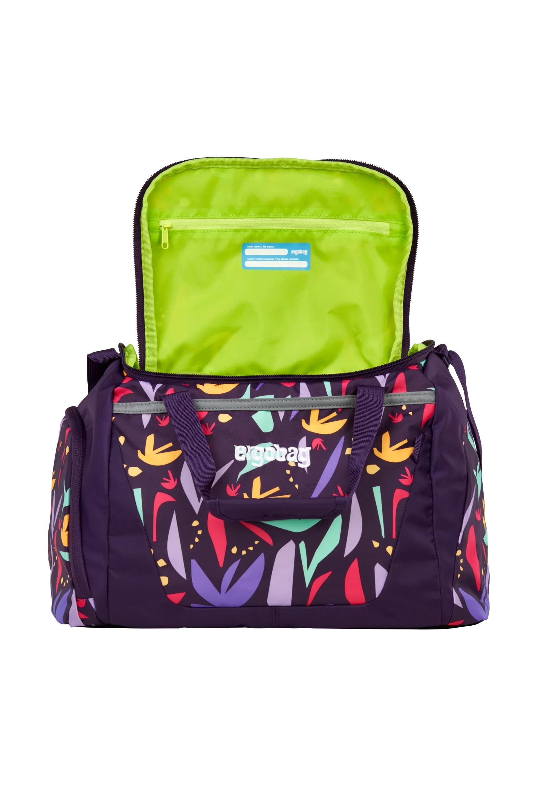ergobag Sporttasche mit Schuhfach, 20 Liter, Kindersporttasche, Schwimmtasche, Unisex, Verschiedene Motive