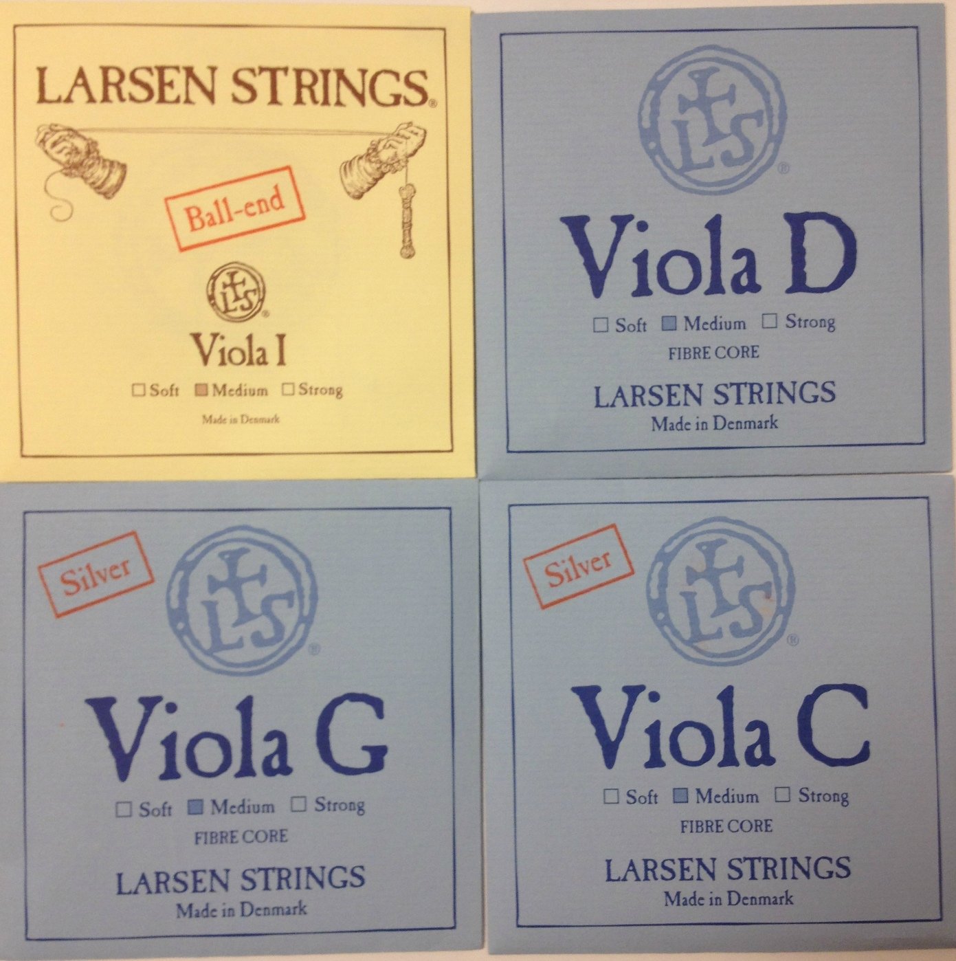 LARSEN＆OBLIGATO ヴィオラ弦セット Amazon | LARSEN Viola弦 Set (A Ball) | ビオラ弦 | 楽器・音響機器