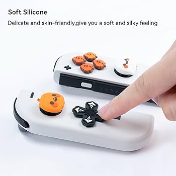 Amazon.com: GeekShare Switch Accessories Cute Silicone Cross D-Pad