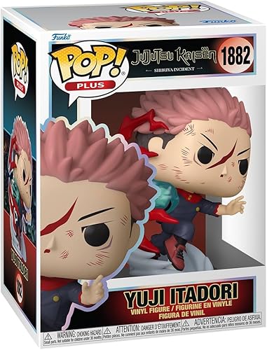 Funko Pop Plus: JJK - Yuji Itadori - Jujutsu Kaisen - Figura de vinilo coleccionable - Idea de regalo - Producto oficial - Juguetes para niños y