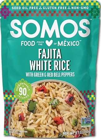 Somos, Rice White Fajita, 8.5 Ounce