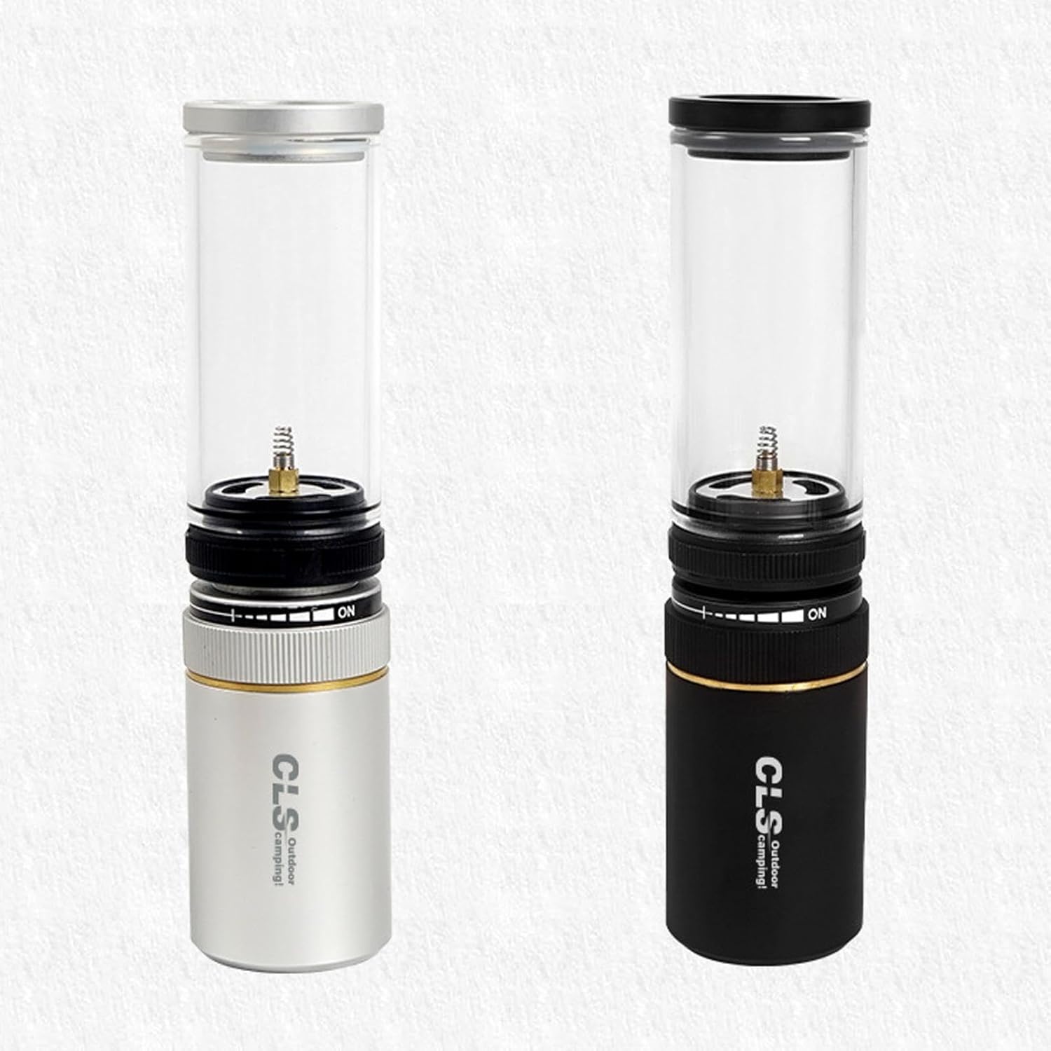 Windproof Tent Lantern, Outdoor Gas Lamp for Camping Activities, Ideal for BBQ and Trekking, Black