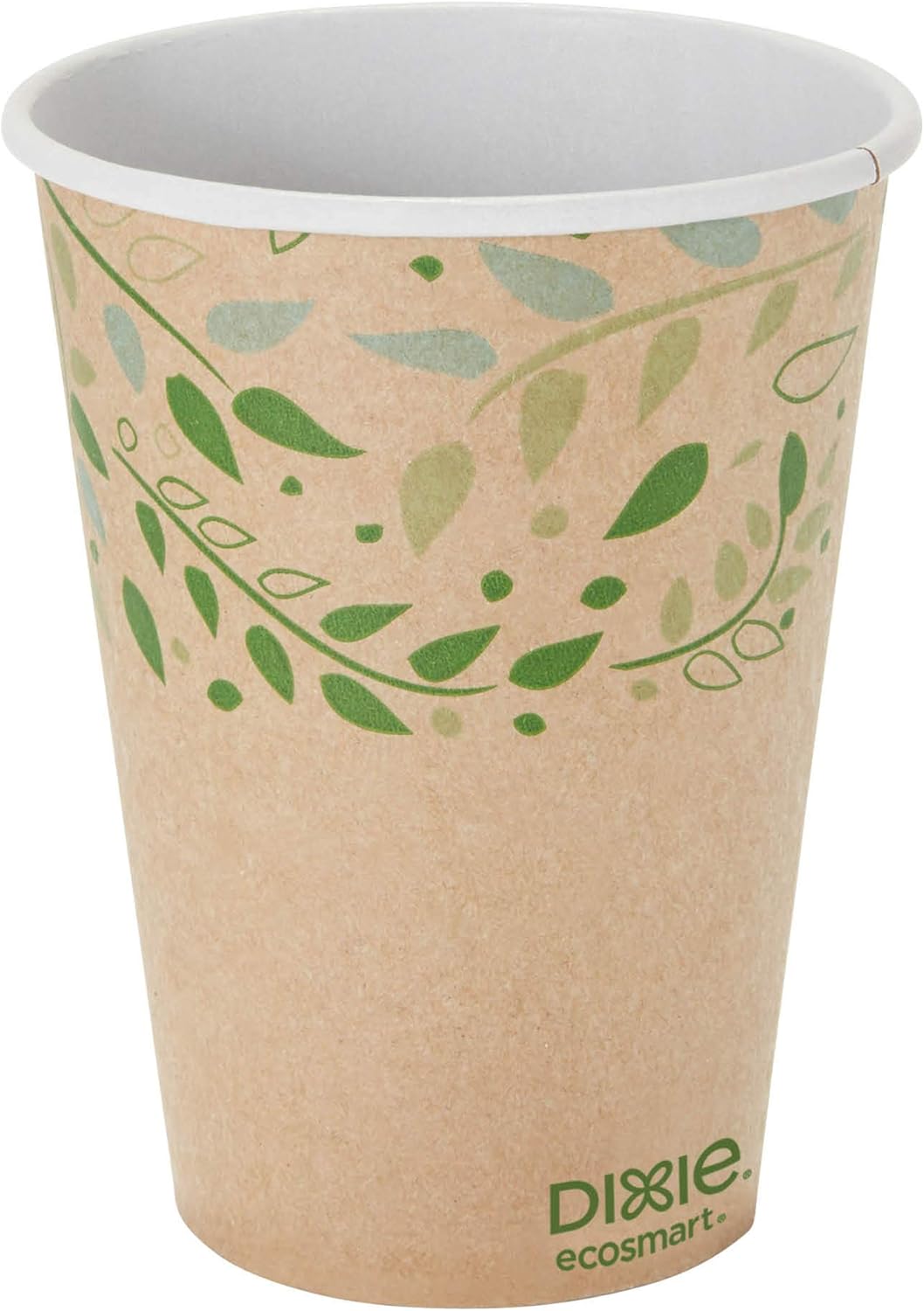 Dixie ecosmart 16 oz 100% Recycled Fiber Coffee Cups By GP PRO, 1000 Count (50 Disposable Cups Per Sleeve, 20 Sleeves Per Case), 2346R