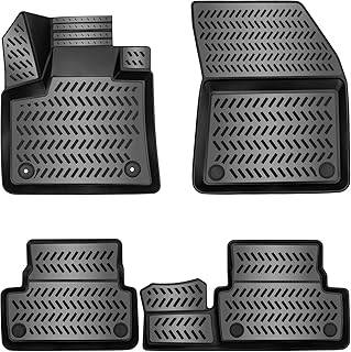 ELMASLINE 3D Rubber Mats for Ford Explorer (2023-2025) | Accessories Floor Mats
