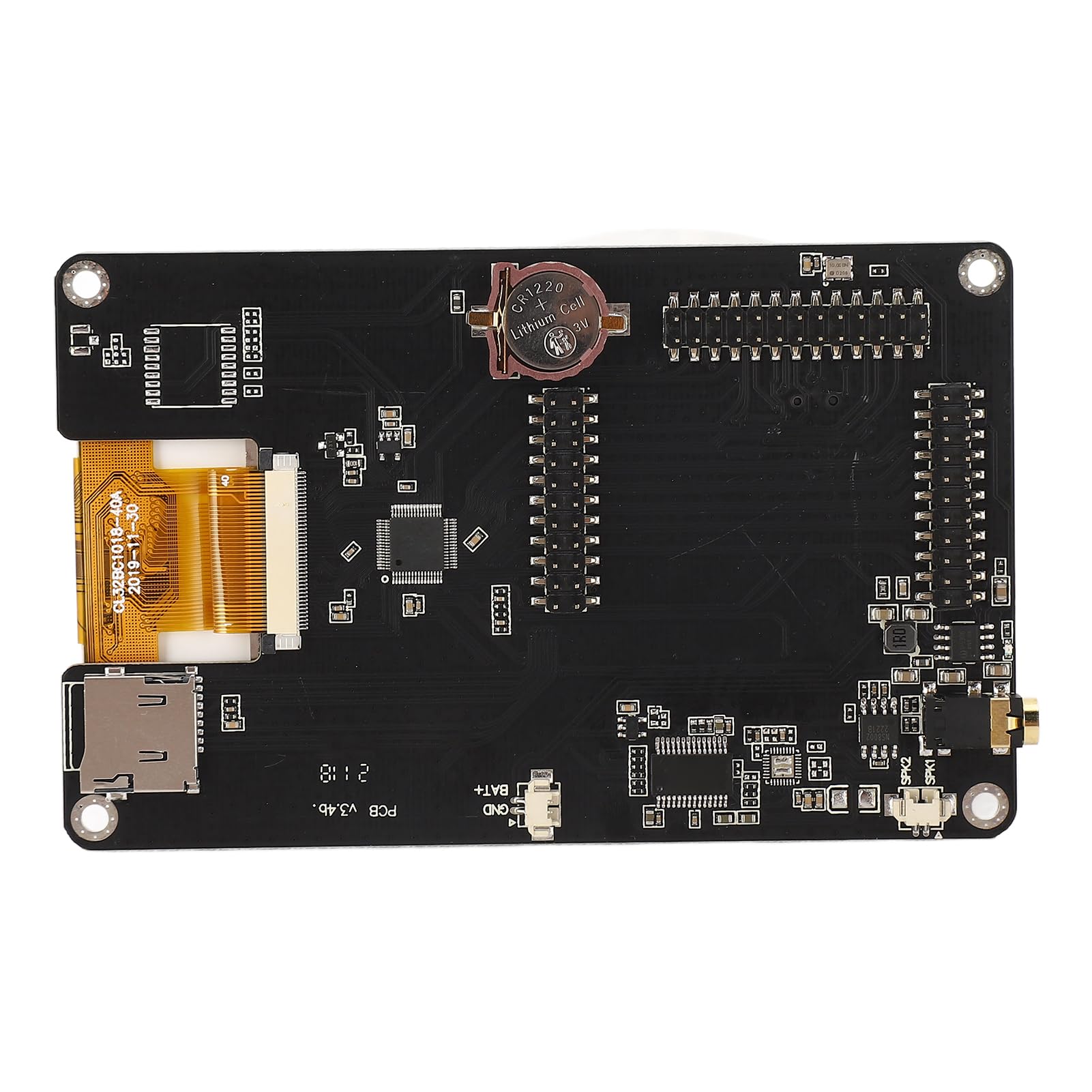 SDR-Funkempfänger DIY-Platine Sender-Empfänger-Kit Hochfrequenz 1 MHz bis 6 GHz mit LCD FM-Sender SDR-Sendermodul für Amateurfunk Technik Projekt 2000 mAh inklusive