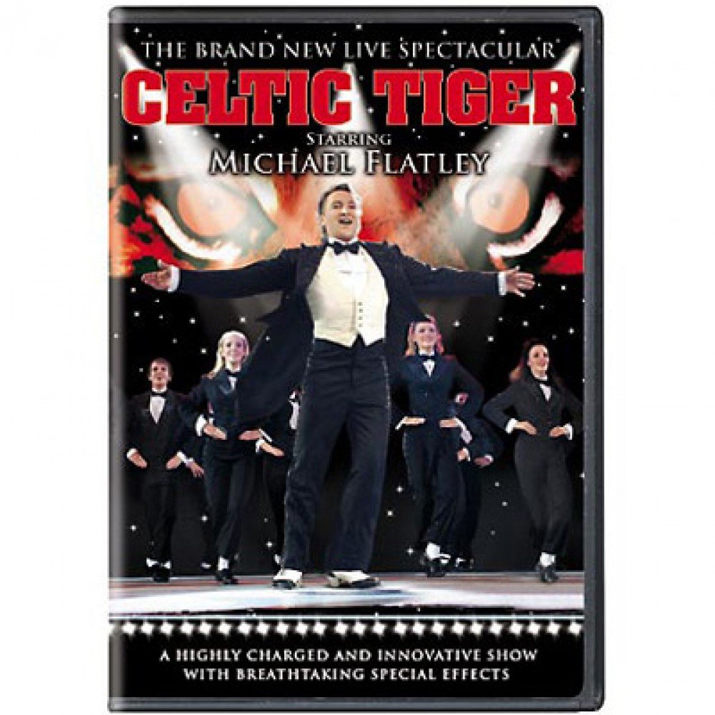DVD Michael Flatley'S Celtic Tiger edición Reino Unido danza celta coleccionable 1