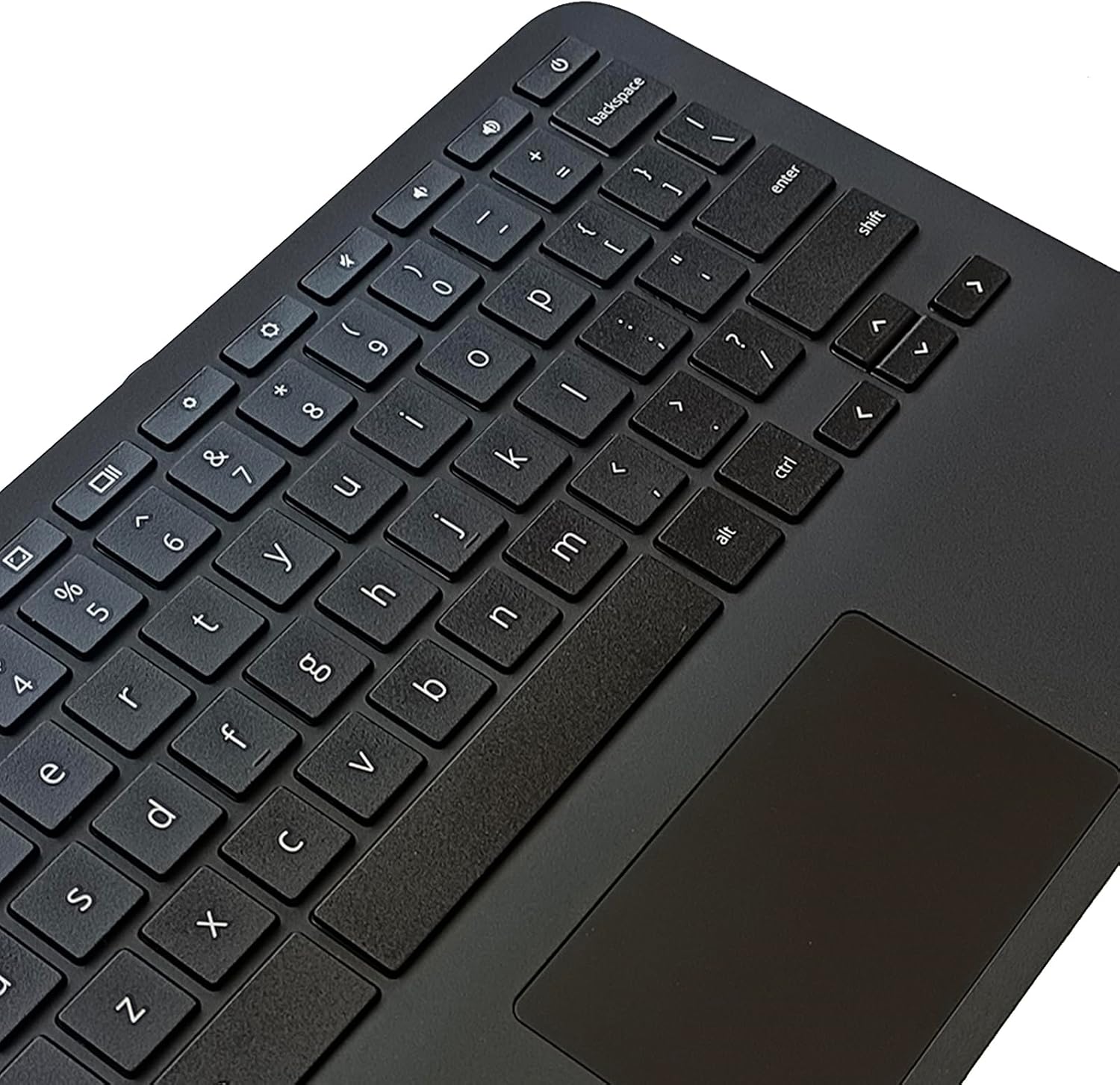 Replacement for HP Chromebook 11MK G9 EE Laptop Upper Top Cover Case Palmrest Keyboard Touchpad Assembly Part M44258-001 Black