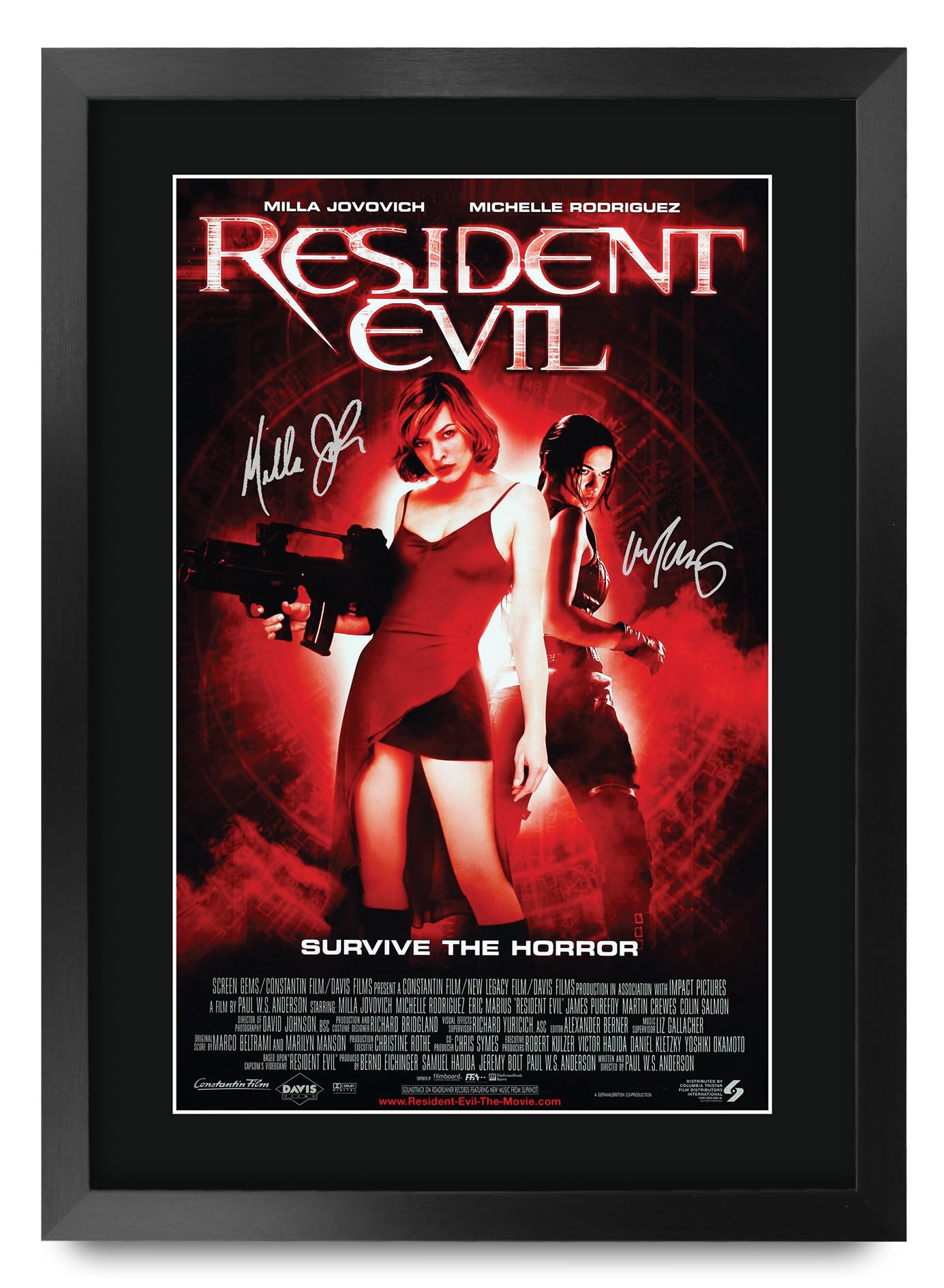 Amazon.com: HWC Trading Resident Evil 1 Milla Jovovich Gifts