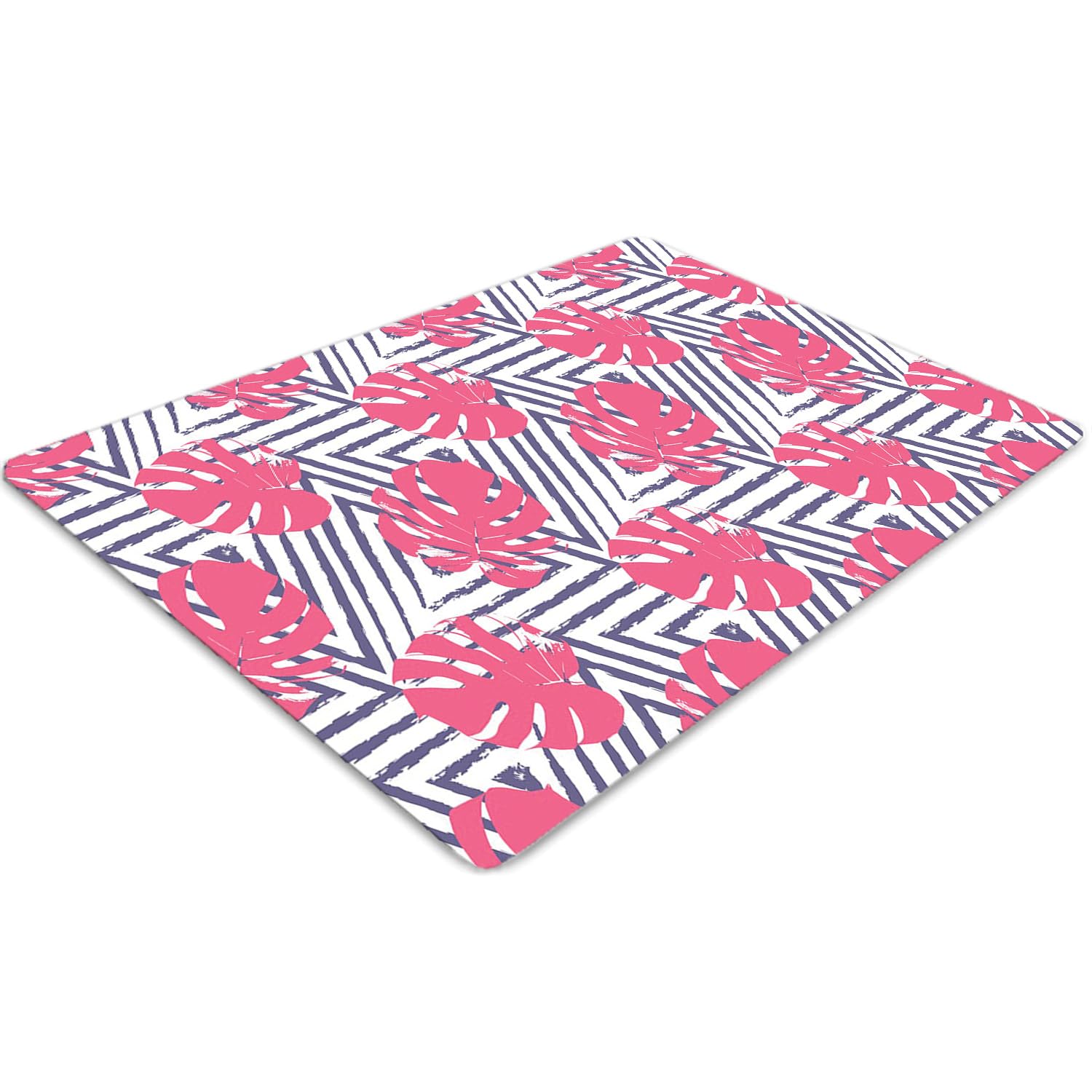Tapis protecteur de sol PVC imperméable 120x90 cm antidérapant résistant pour bureau