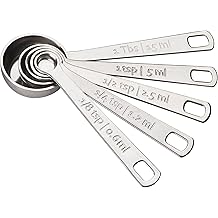 Le Creuset Stainless Steel Measuring Spoons, Set of 5