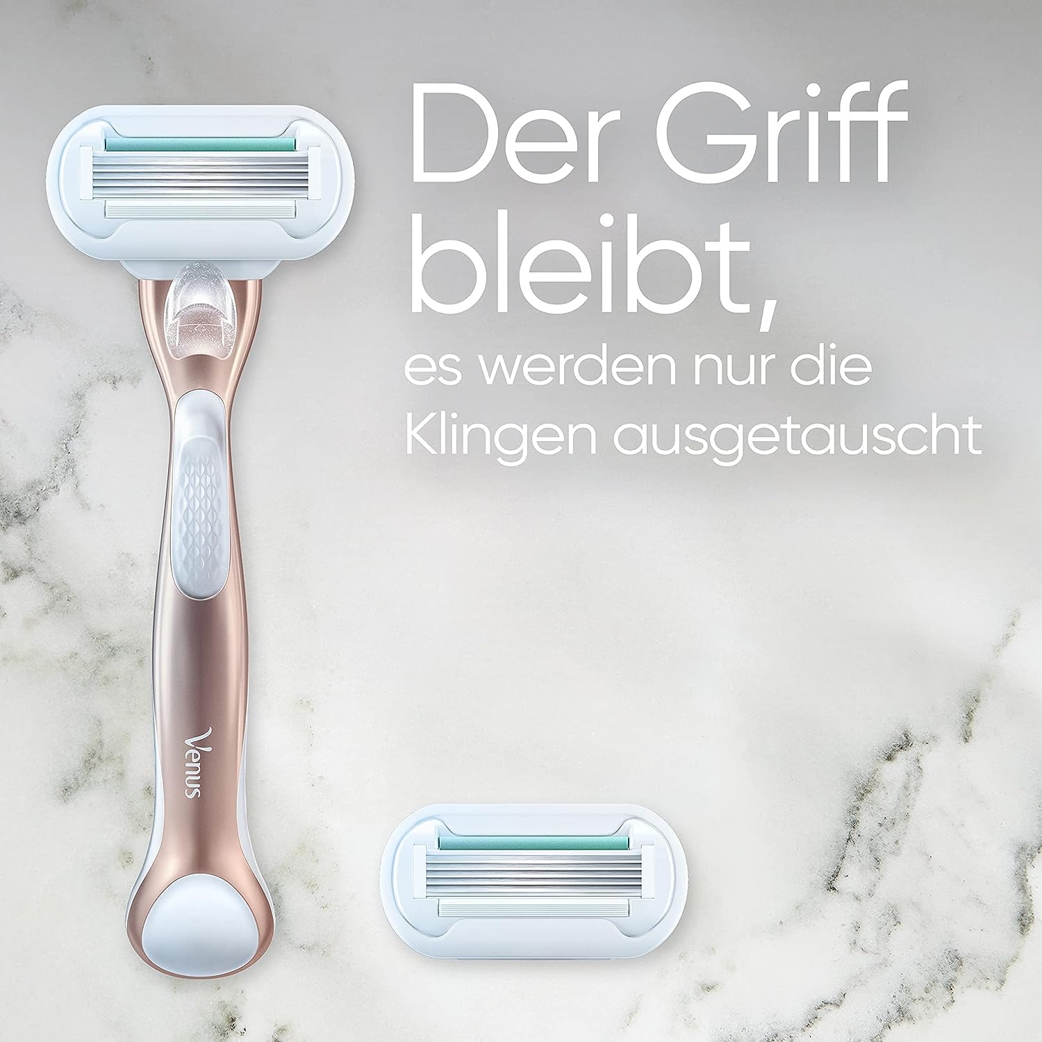 Gillette Satin Care Intimpflege Rasiergel Damen (200 ml), Gel Aloe Vera und Venus Deluxe Smooth Sensitive Rasierer Damen, Damenrasierer + 9 Rasierklingen mit 5-fach Klinge, Geschenk für Frauen