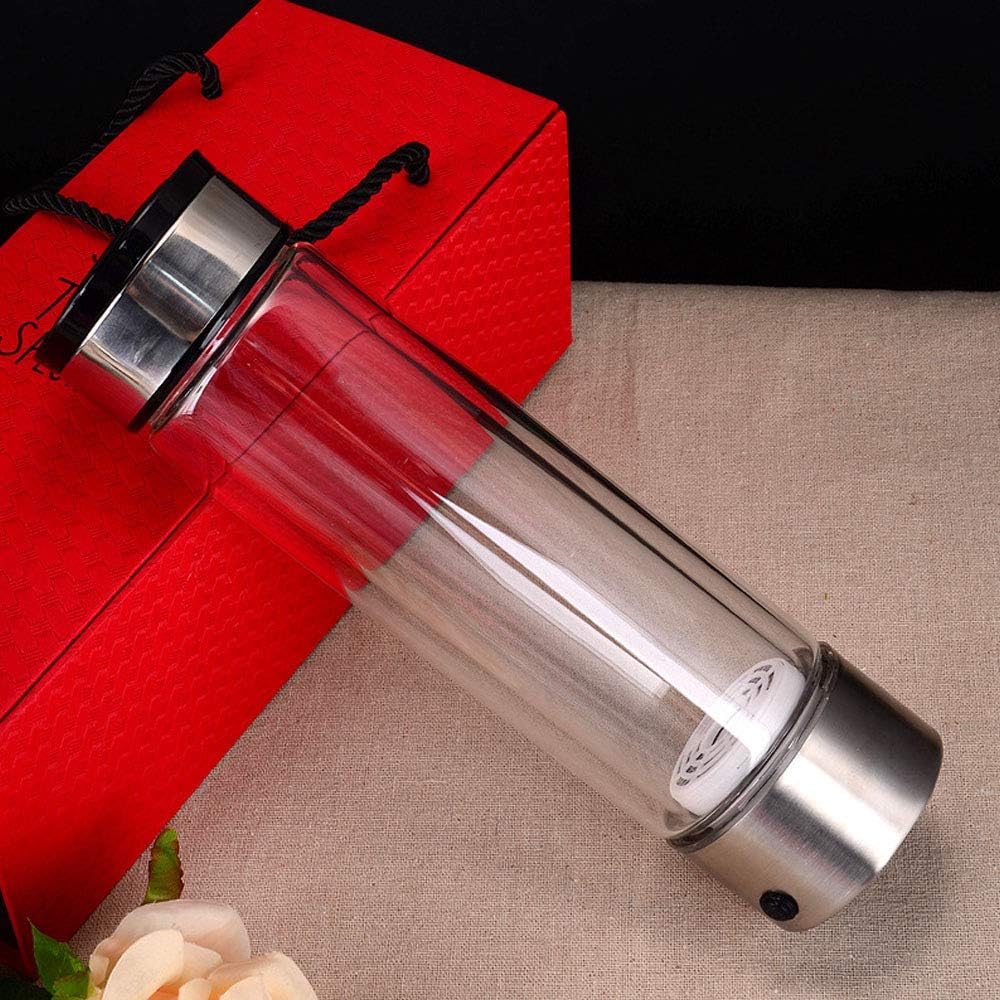 Wasserstoff-Wasserflasche 300ml - Tragbarer Ionisierer Mit USB-Ladung