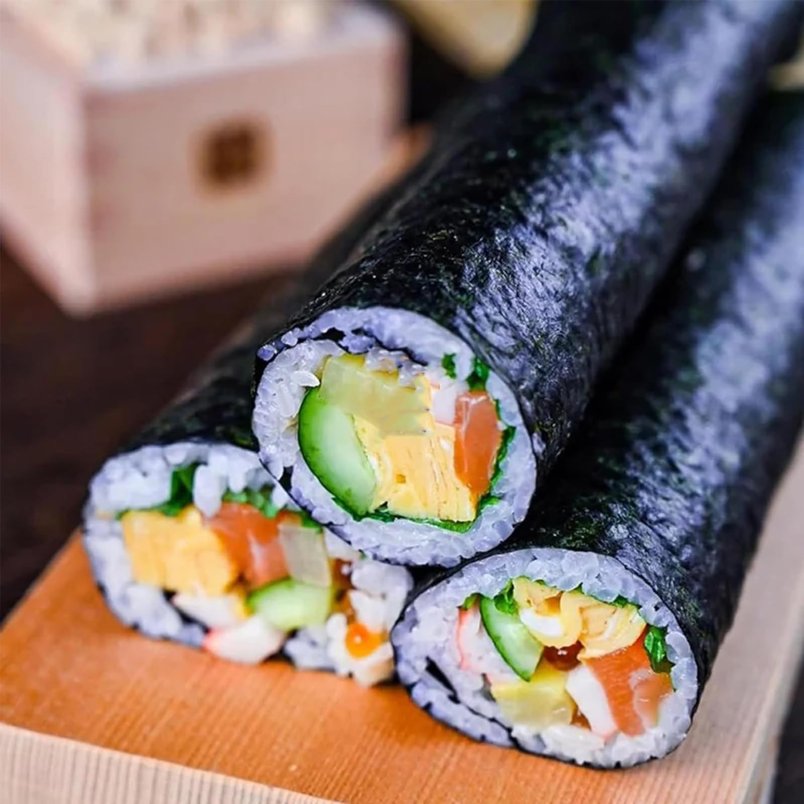 Kit para Hacer Sushi para Principiantes, Kit para Hacer Sushi, Kit para Hacer Sushi - 3 tamaños Diferentes de moldes, Kit Profesional para Hacer Sushi para Principiantes