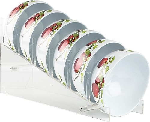 Miniatura 35 de Reston Lloyd Fresh Lemons, juego de 6 cuencos de melamina para cereales/sopa, blanco, limón, verde, 2 tazas apples,Negro -,Limones