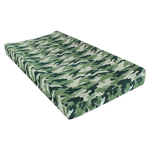 Miniatura 50 de Hudson Baby Funda unisex de algodón para cambiador, diseño a cuadros, talla única