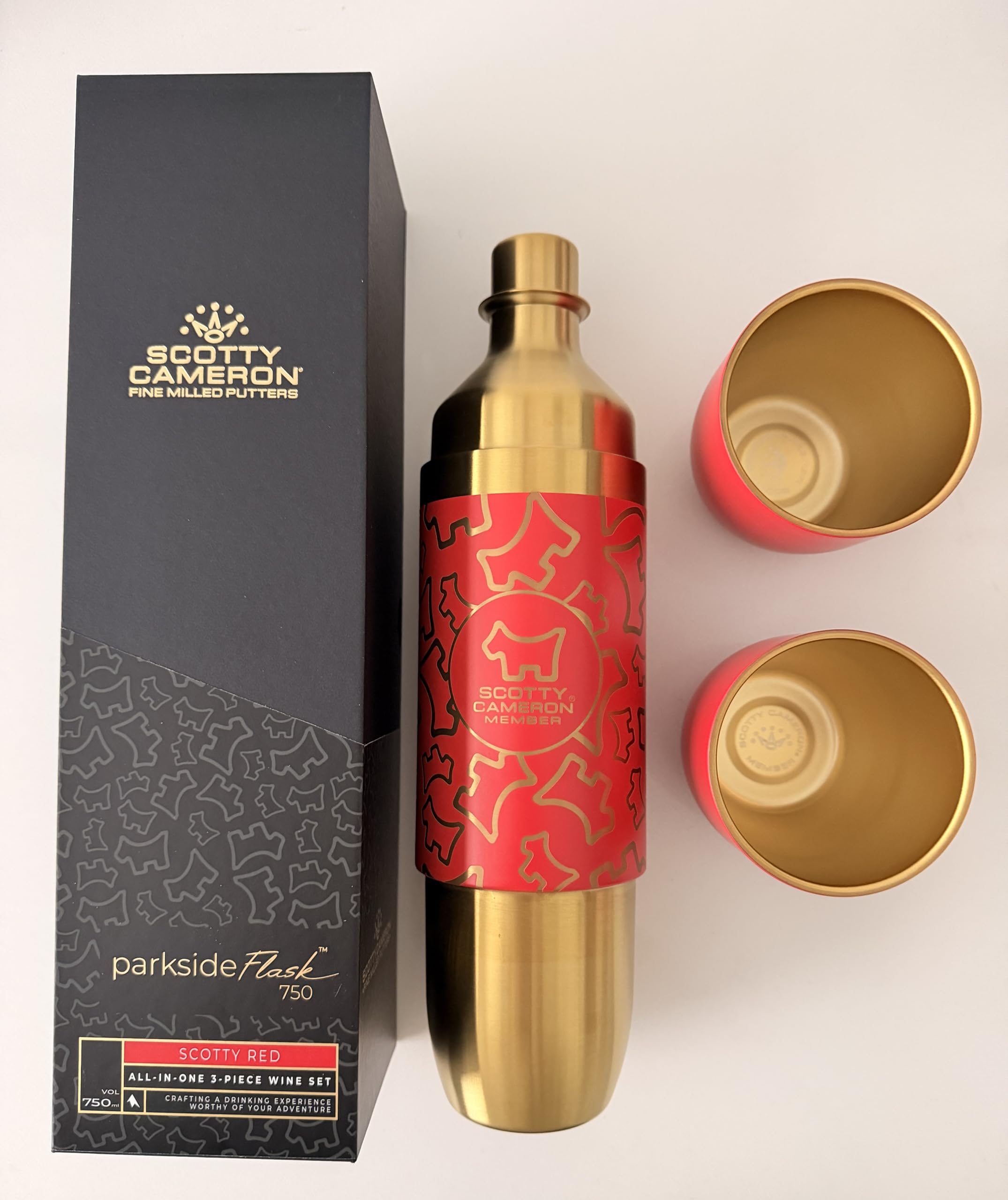 New Scotty Cameron High Camp 750ml Parkside Flask - 2026 Club