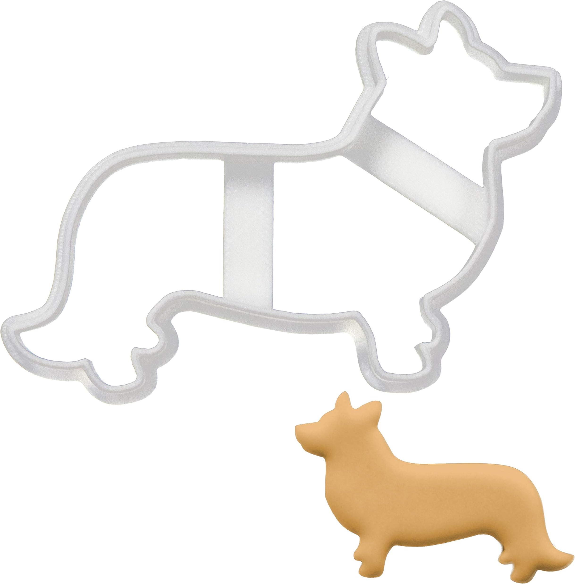 Corgi Cardigan Silhoutte cookie cutter, 1 piece - Bakerlogy