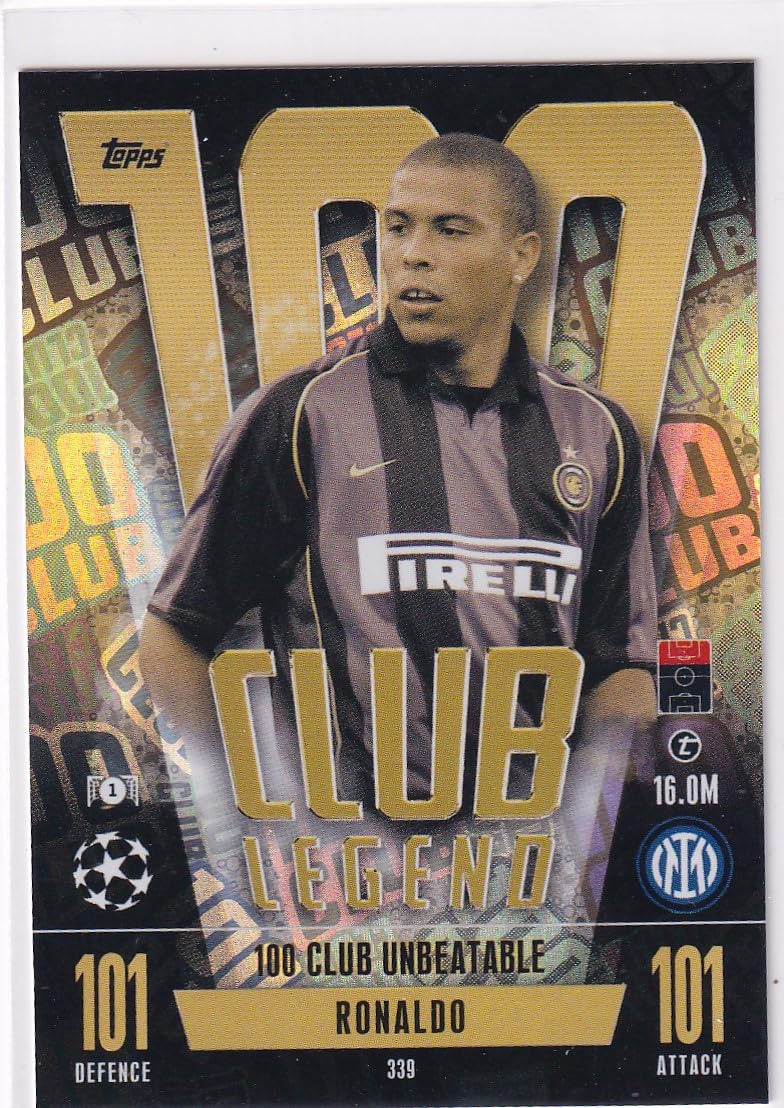 Match Attax Extra 2023 2024 Ronaldo 100 Club Legend 339 Trading