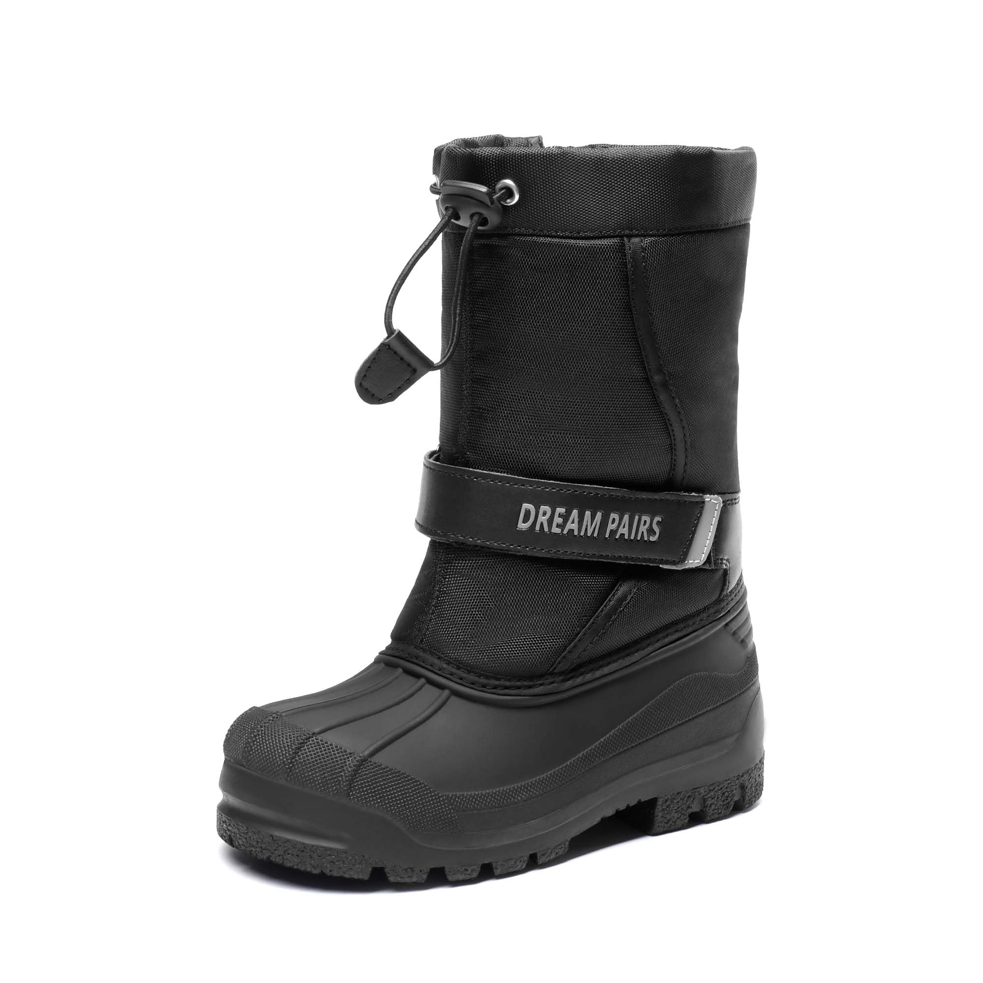 DREAM PAIRS Kids Bambino Bambina Stivali da Neve Impermeabile Invernali Stivali Caldi Foderati in Pelliccia Sintetica per Ragazzi e Ragazze