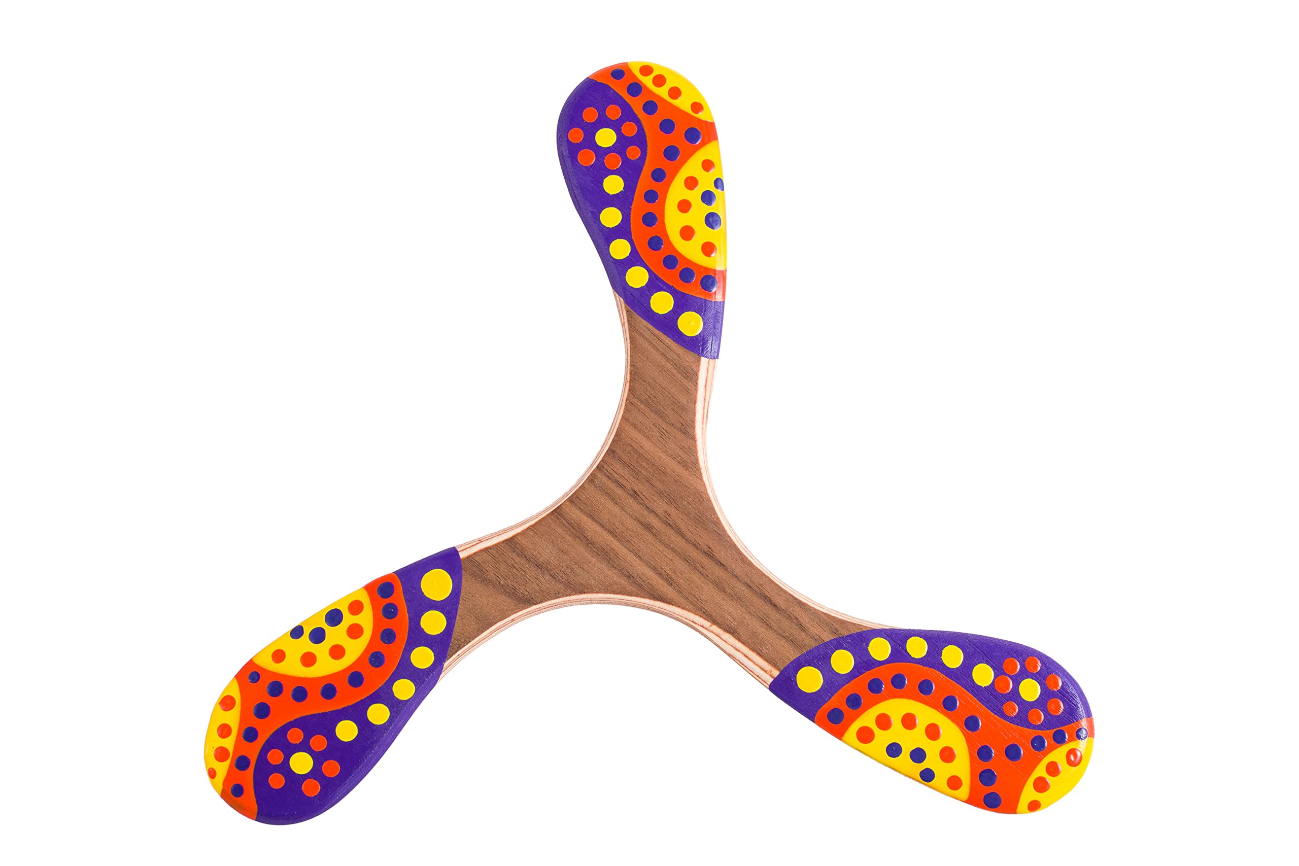 Boomerang en bois le Canberra idéal pour s'amuser en plein air en famille