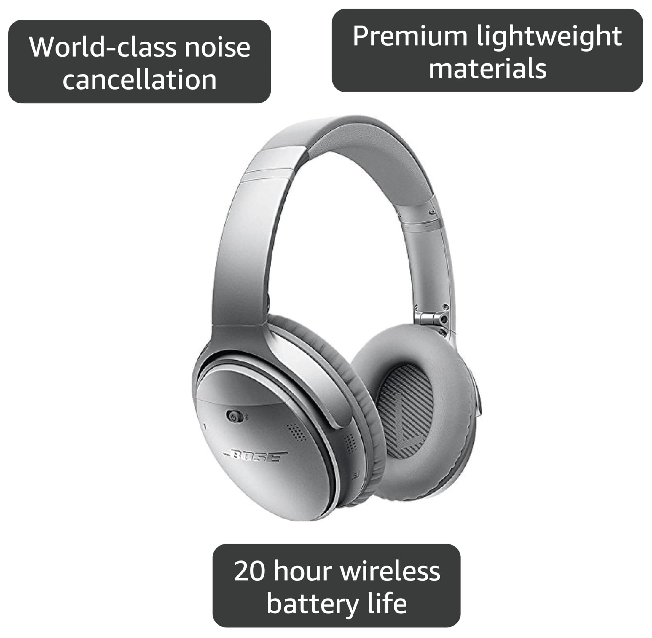 Amazon.com: Bose QuietComfort 35 (Series I) Wireless Headphones