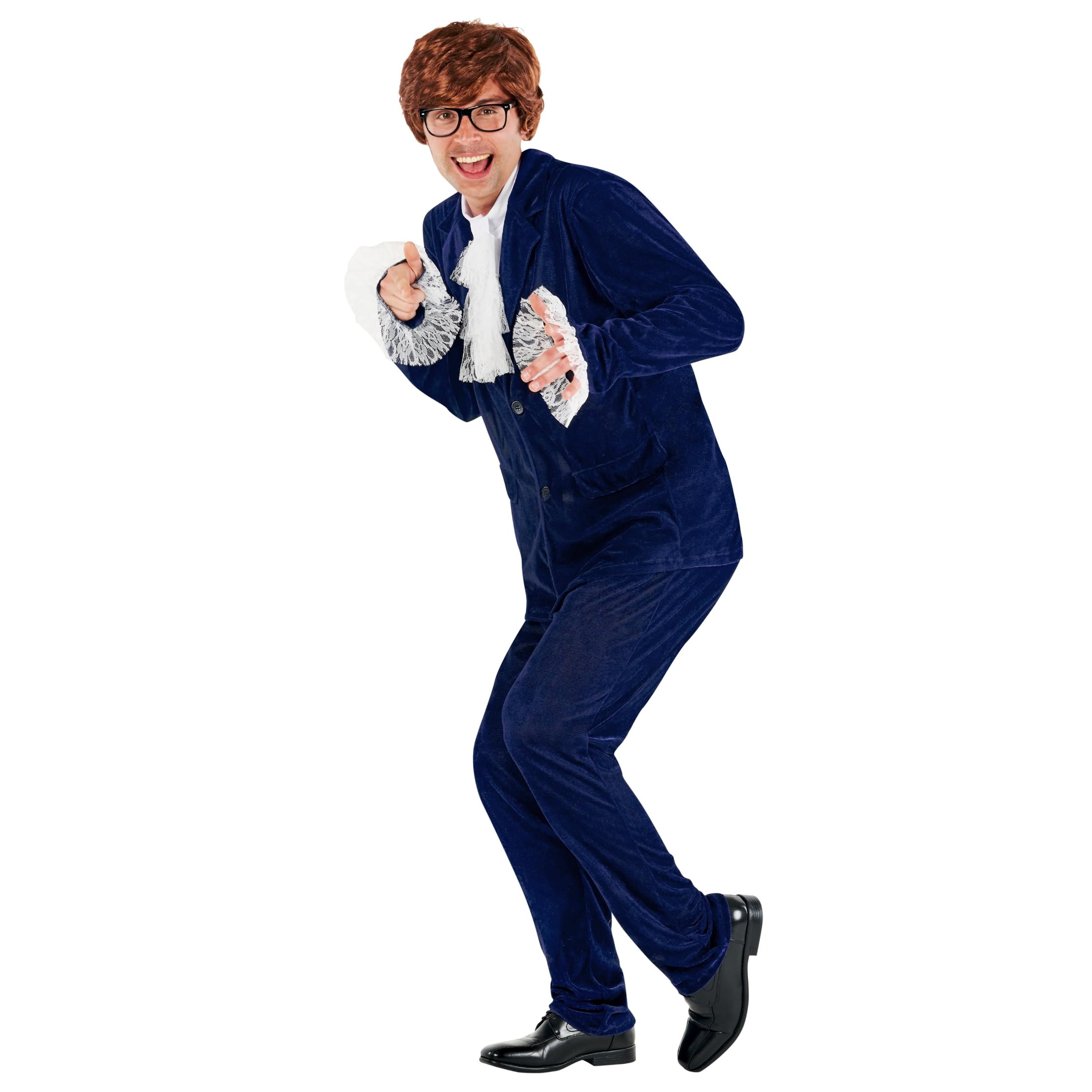 Morph Blue 60s Swinger Costume Groovy Costumes For Men 60s Costume For Men Halloween Costumes For Men Spy