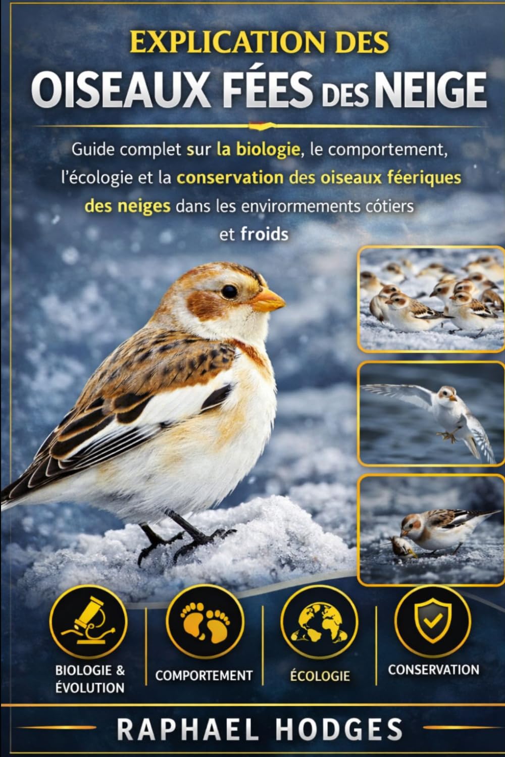EXPLICATION DES OISEAUX FÉES DES NEIGE: Guide complet sur la biologie, le comportement, l'écologie et la conservation des oiseaux féeriques des neiges dans les environnements côtiers et froids