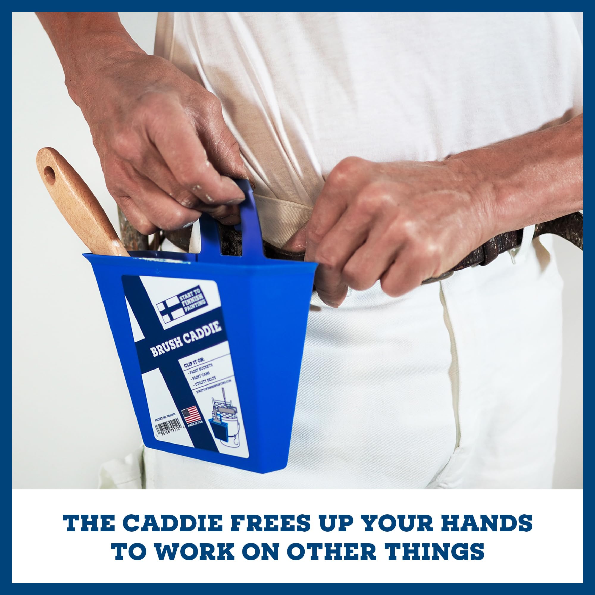 Brush Caddie - Paint Brush Holder - a durable brush caddy to hold your paint brush - Image 4