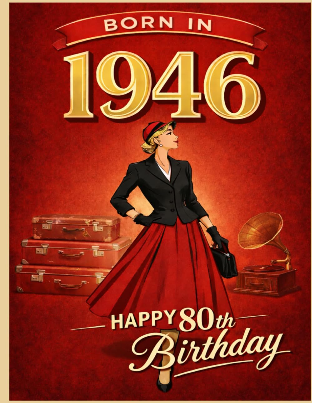 Born 1946 | Happy 80th Birthday: A Nostalgic UK Keepsake Filled with 1946 Memories, Facts & Milestones - Classic edition (The Year You Were Born Book Series)