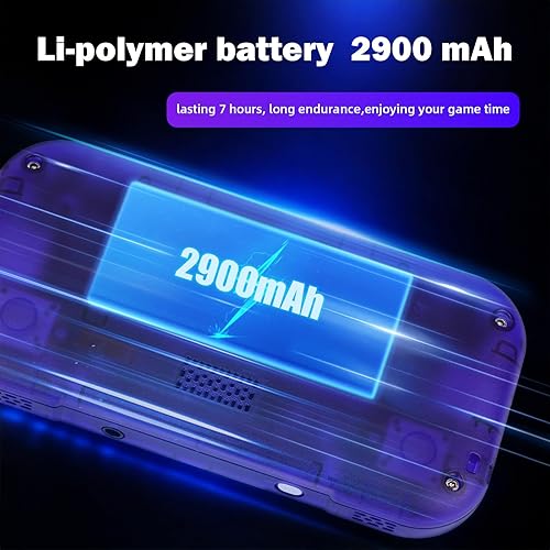 Miniatura 7 de Ampown Nueva consola de juegos Mini Zero Retro 2025, pantalla IPS de 2.8 pulgadas 640 x 480, tarjeta TF integrada de 64 GB, consola de juegos