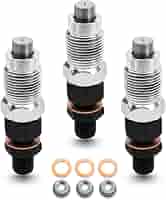 4pc Fuel Injector Set 16032-53900 | For Kubota D1105, V1305, D1005, V1505, V1205, D905 Engines