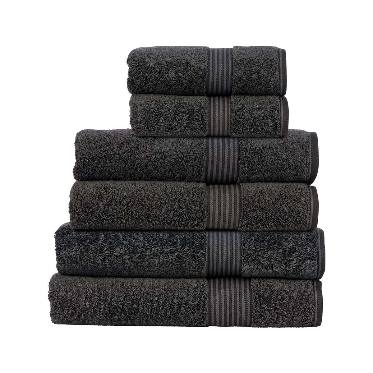 Christy Supreme Hygro 2 Hand Towels Set | Blush Pink | 100% Luxury Supima Cotton | Ultra Soft | Super Absorbent | 650GSM | Plush and Long Lasting — view 37