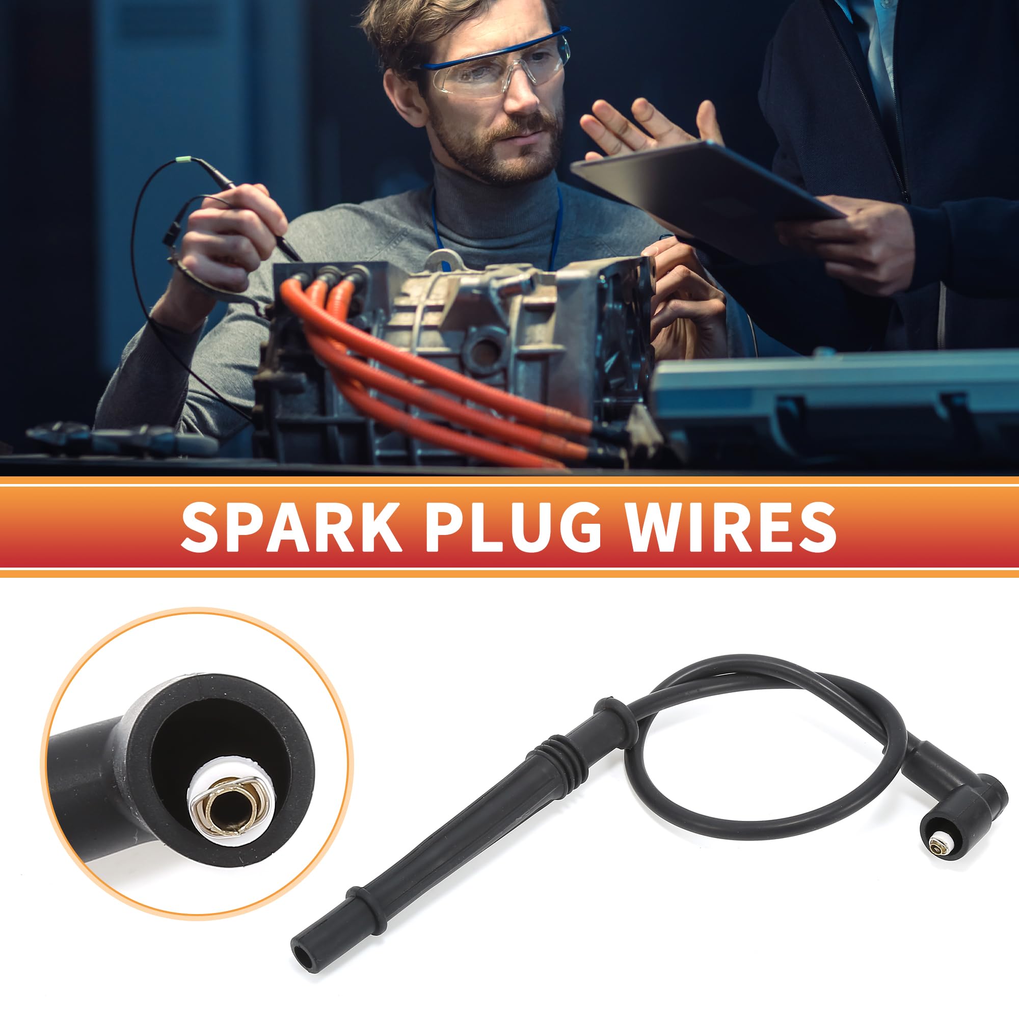 KIT CAVI CANDELE E Bobina Nuovo Originale Renault Clio Twingo 1.2 16v 8200084401 EUR 60,00 - IT - Foto 3