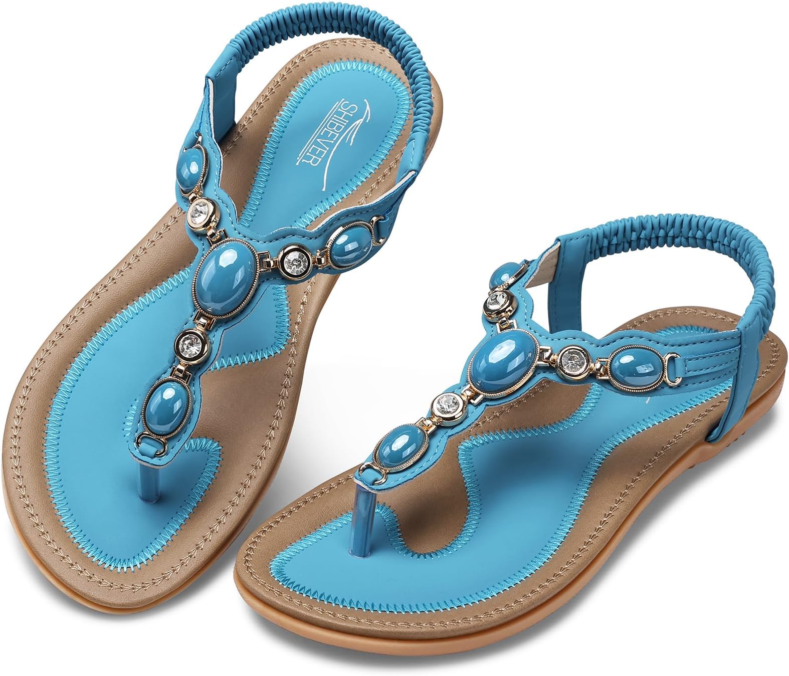 Dressy Flat Women Sandals: Comfortable Summer Thong Flats Sandal
