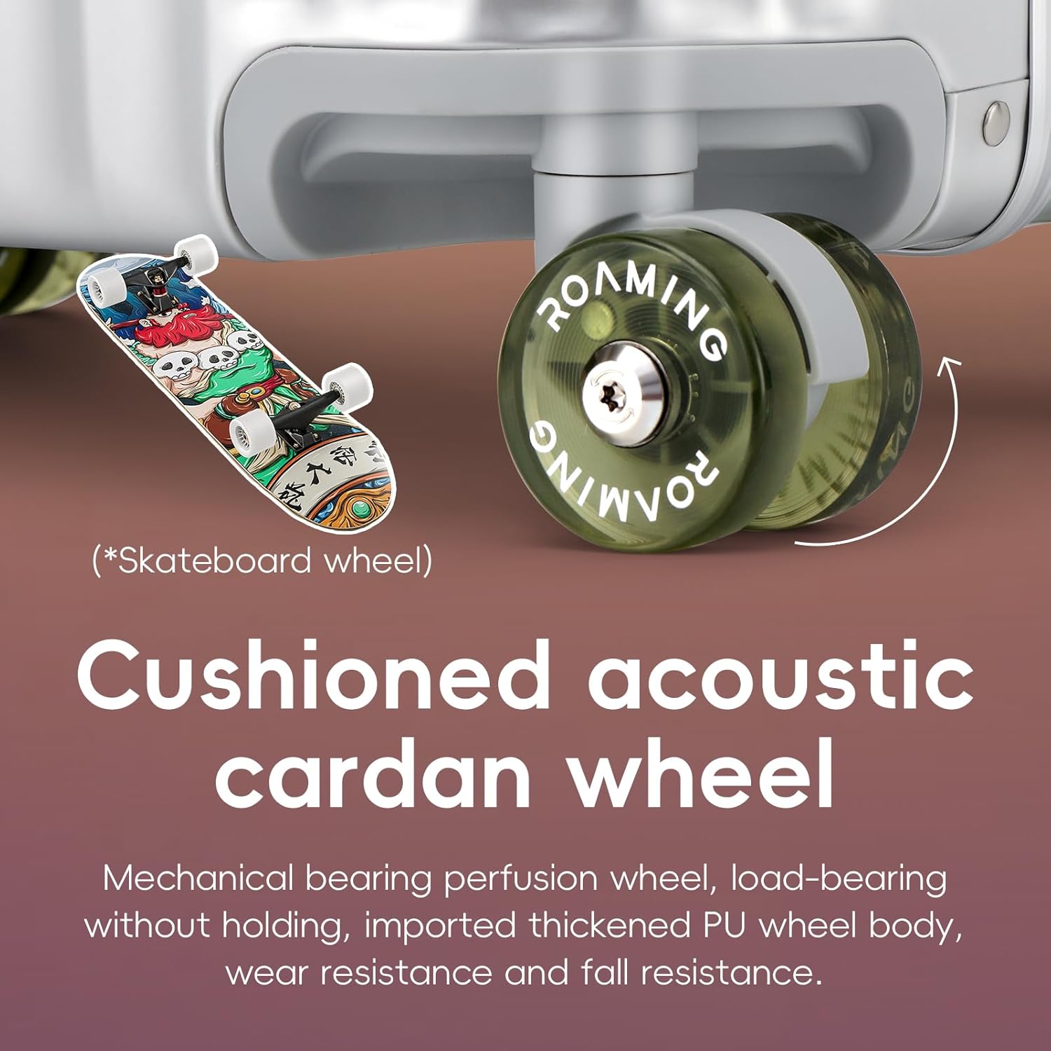 Roaming Carry on Luggage, 20 Inch Durable Aluminum Zipperless Luggage Airline Approved, Hardside Suitcase with TSA Lock USB Port and Spinner Wheels, Smart Organizational Pockets Maximize Packing Space - Image 3