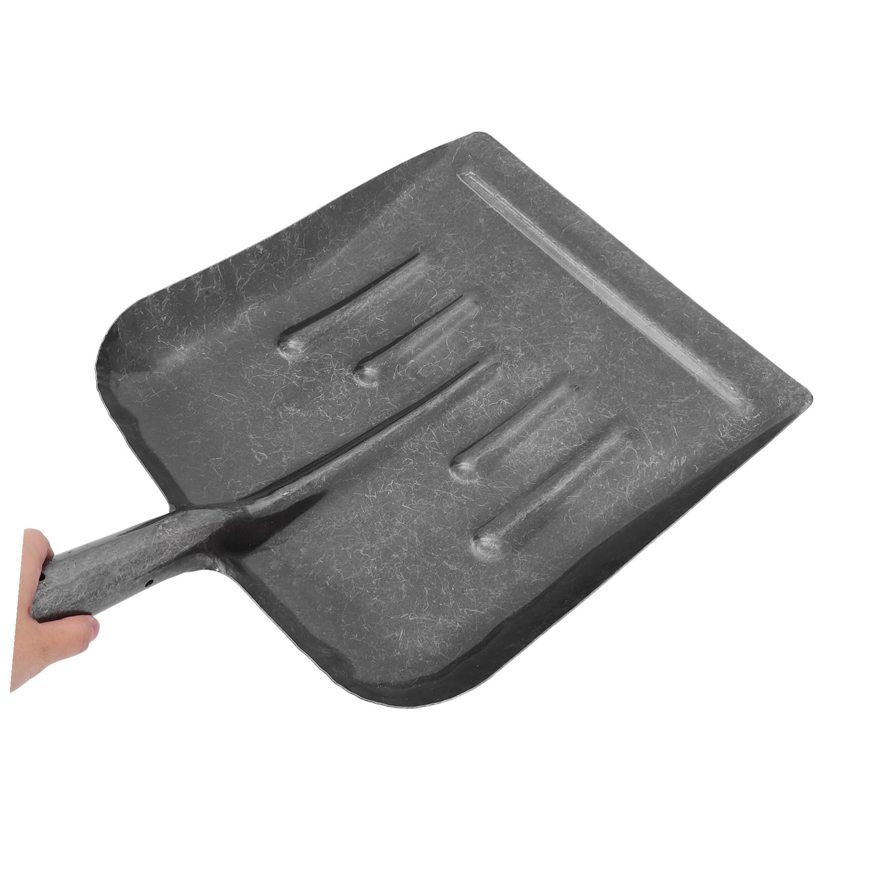 Mipcase Pala Tamizadora Pala de Mano de Jardín para Gallineros y Huertos de Acero al Manganeso Superficie Antideslizante y Mango Ergonómico